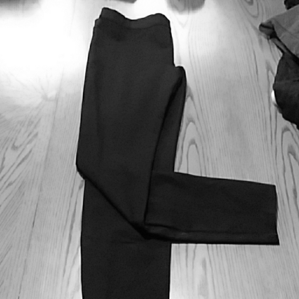 Slimming spandex slacks
